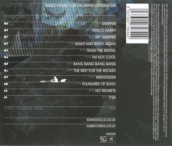 Album Back Cover