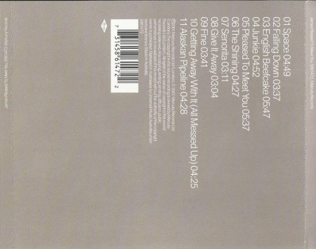 Album Back Cover
