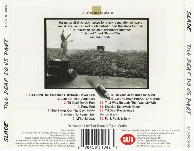 Album Back Cover