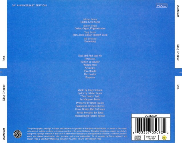 Album Back Cover
