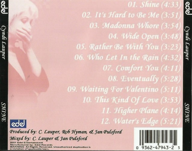 Album Back Cover