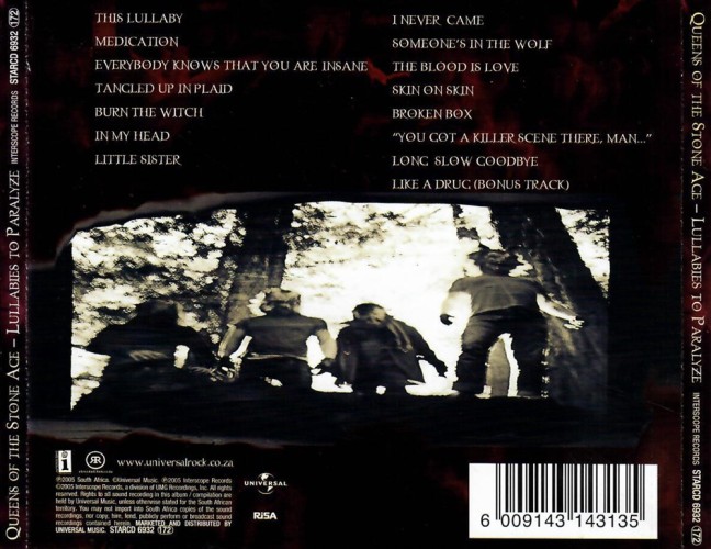 Album Back Cover