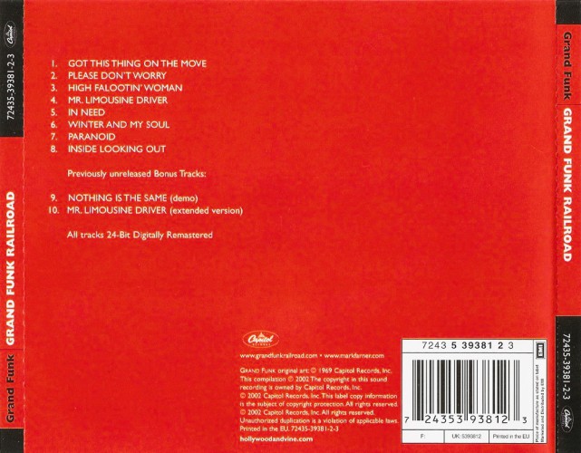 Album Back Cover
