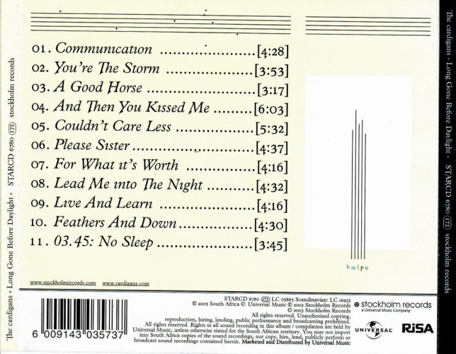 Album Back Cover