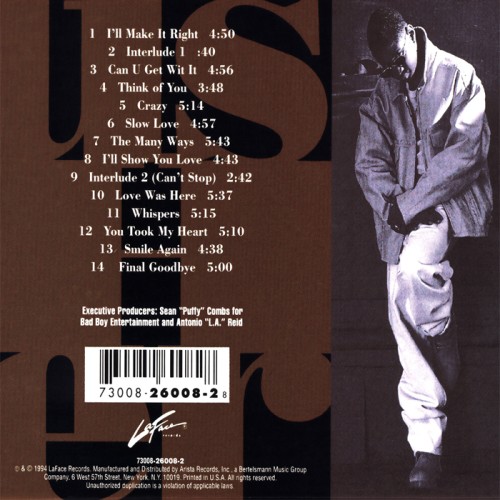 Album Back Cover