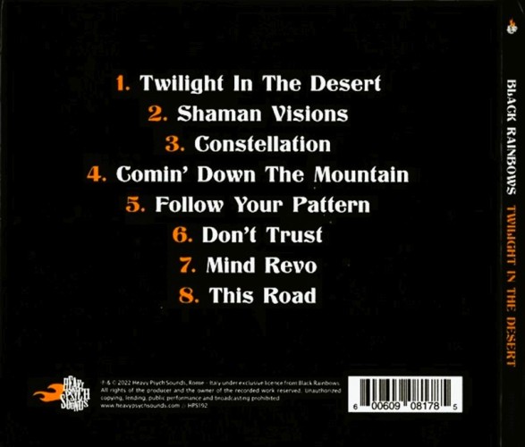 Album Back Cover
