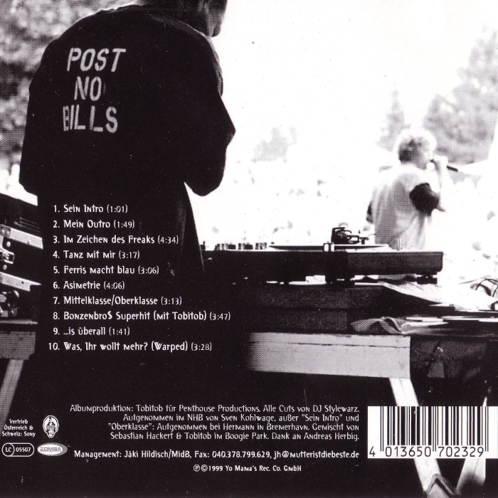 Album Back Cover