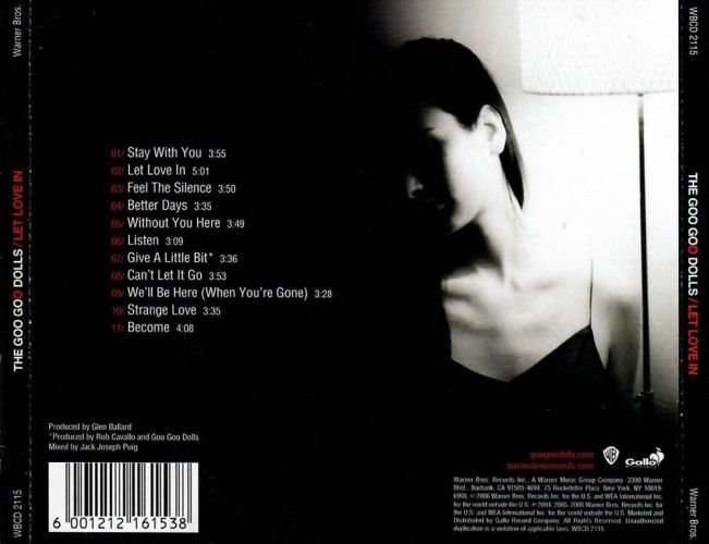 Album Back Cover