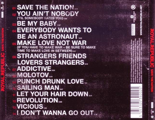Album Back Cover