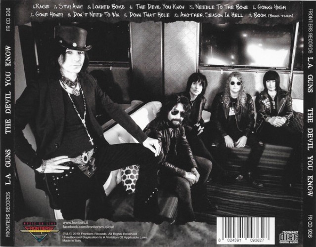 Album Back Cover