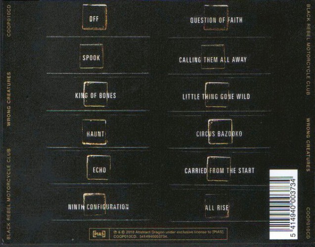 Album Back Cover