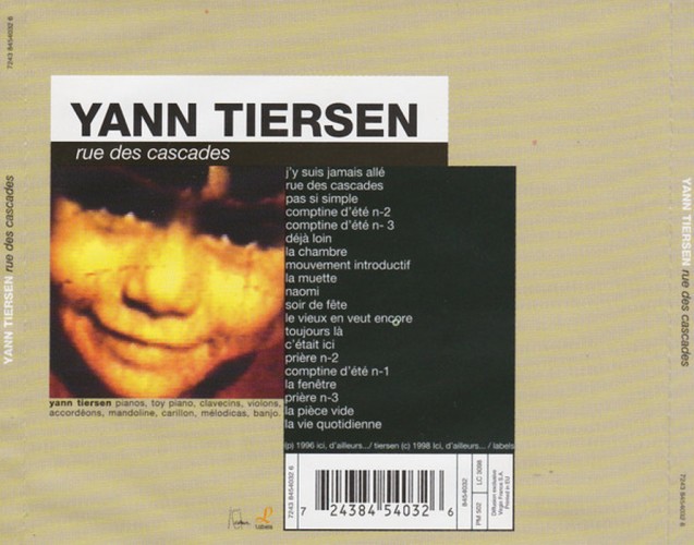 Album Back Cover