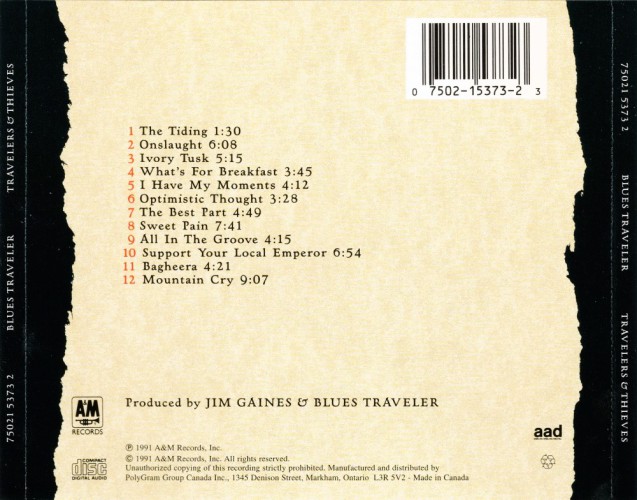 Album Back Cover