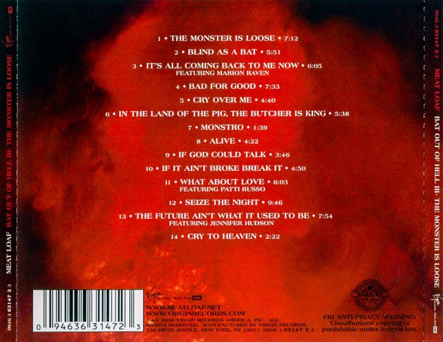 Album Back Cover