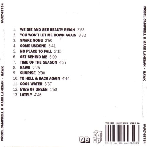 Album Back Cover