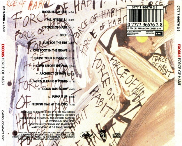 Album Back Cover