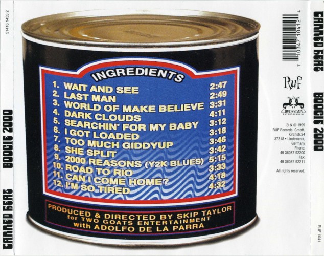 Album Back Cover