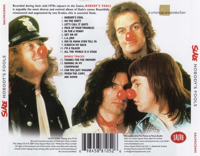 Album Back Cover