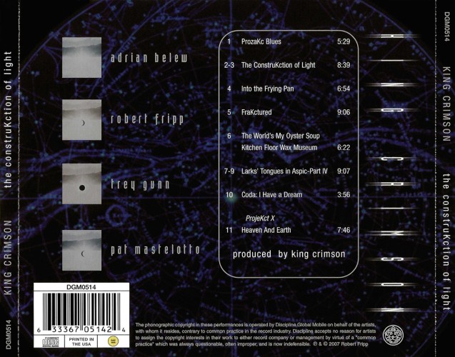 Album Back Cover
