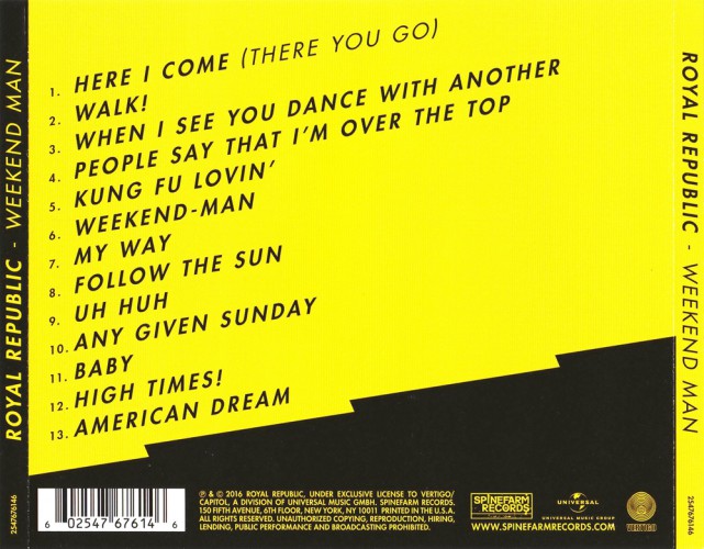 Album Back Cover