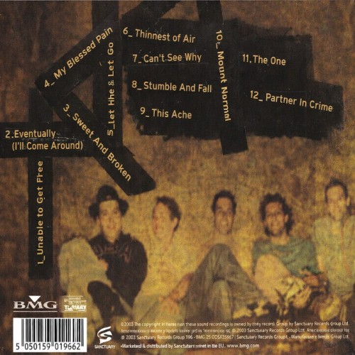Album Back Cover