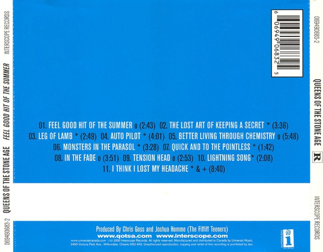 Album Back Cover