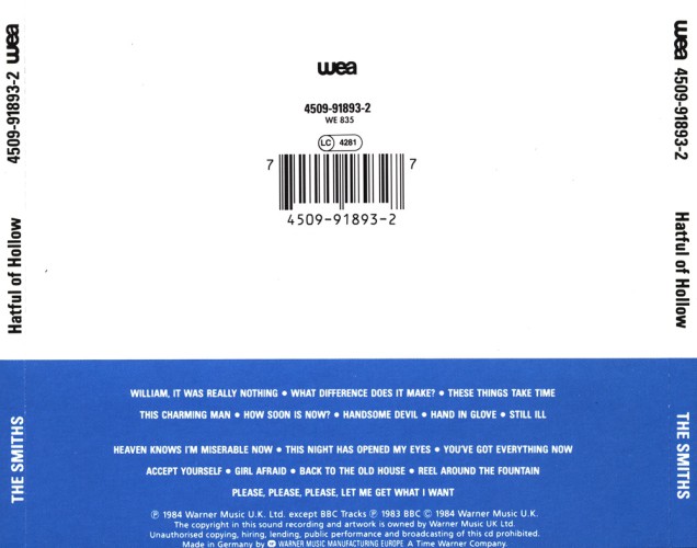 Album Back Cover