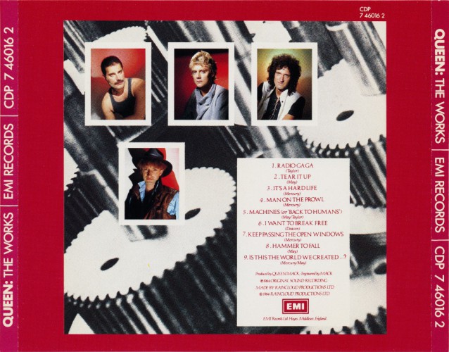 Album Back Cover