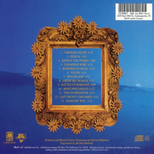 Album Back Cover
