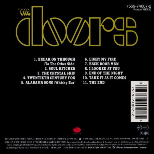 Album Back Cover
