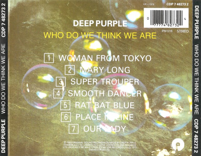 Album Back Cover