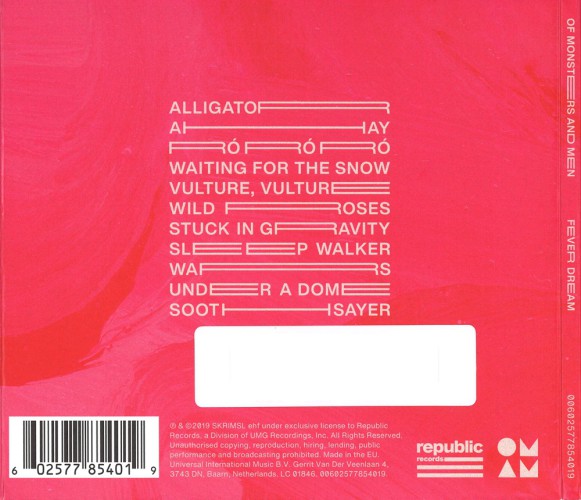 Album Back Cover