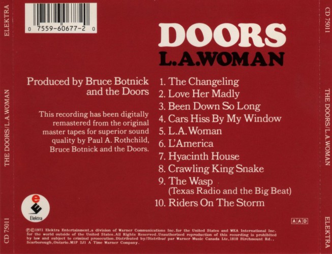 Album Back Cover