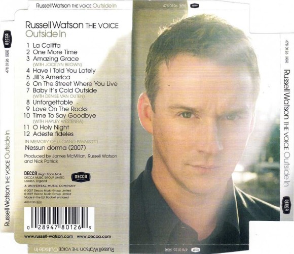 Album Back Cover