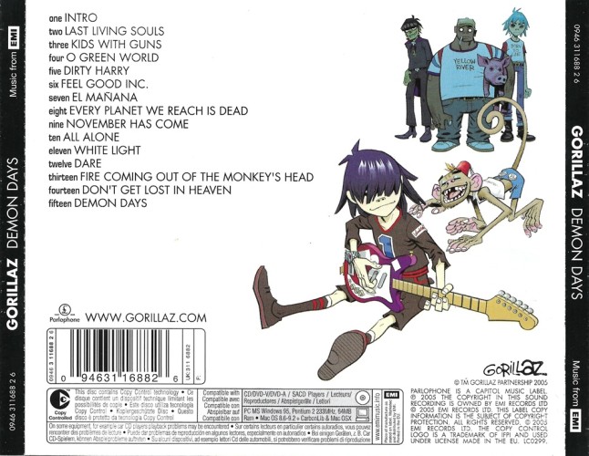 Album Back Cover