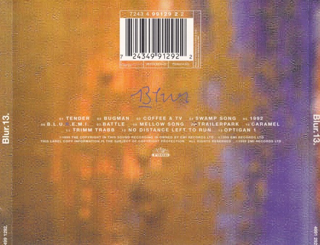 Album Back Cover