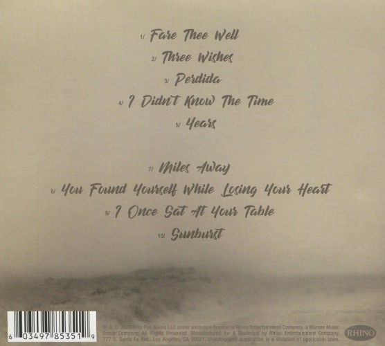 Album Back Cover