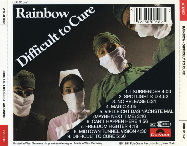 Album Back Cover