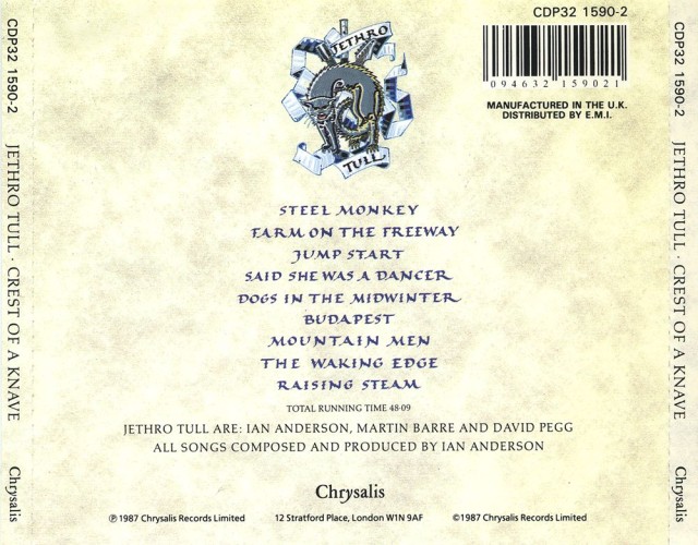 Album Back Cover