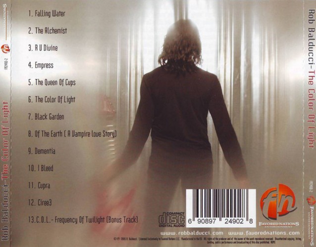 Album Back Cover