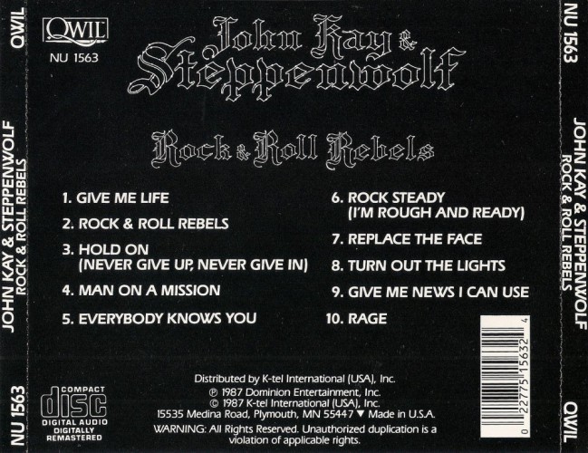 Album Back Cover