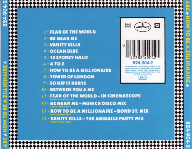 Album Back Cover