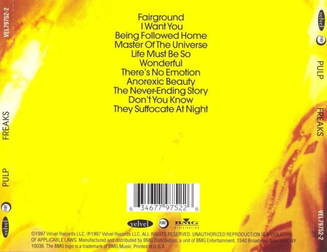 Album Back Cover