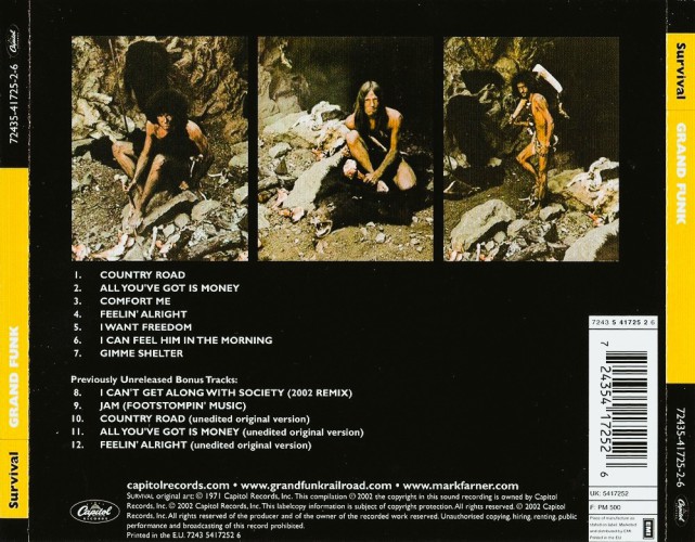 Album Back Cover
