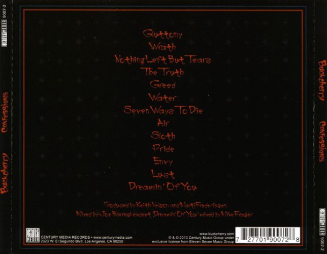 Album Back Cover