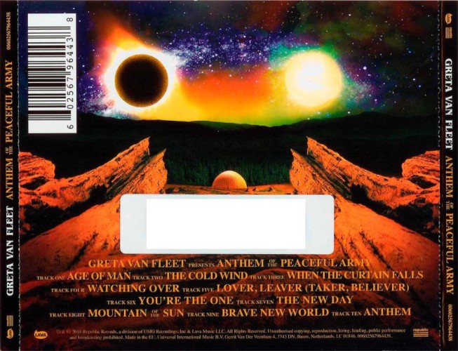 Album Back Cover