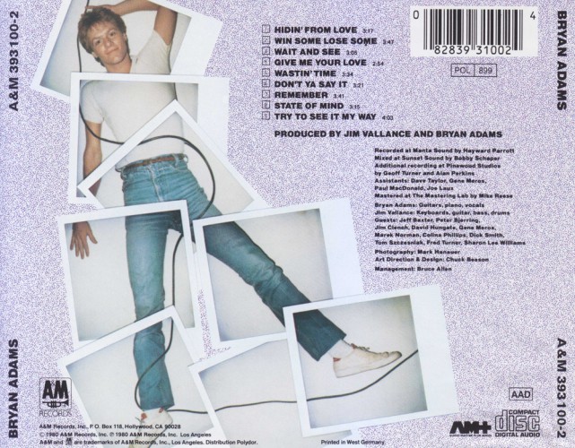 Album Back Cover