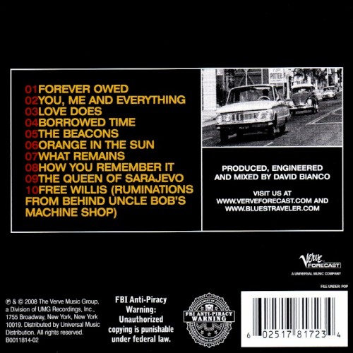 Album Back Cover