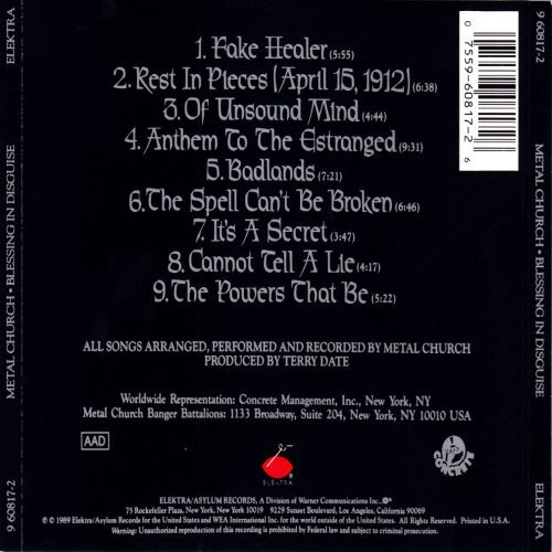 Album Back Cover