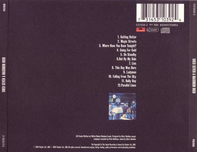 Album Back Cover